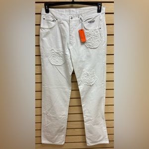 NWT ICEBERG MEN FASHIONABLE JEANS MADE IN ITALY SIZE 36 INSEAM 34 MSRP $295.00